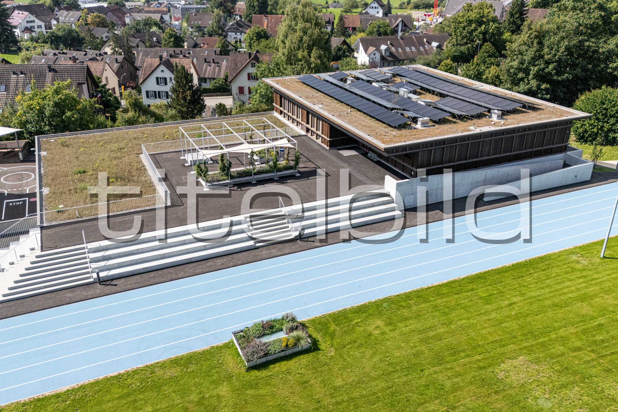 Projektbild-Nr. 2: Neubau Sporthalle Russikon