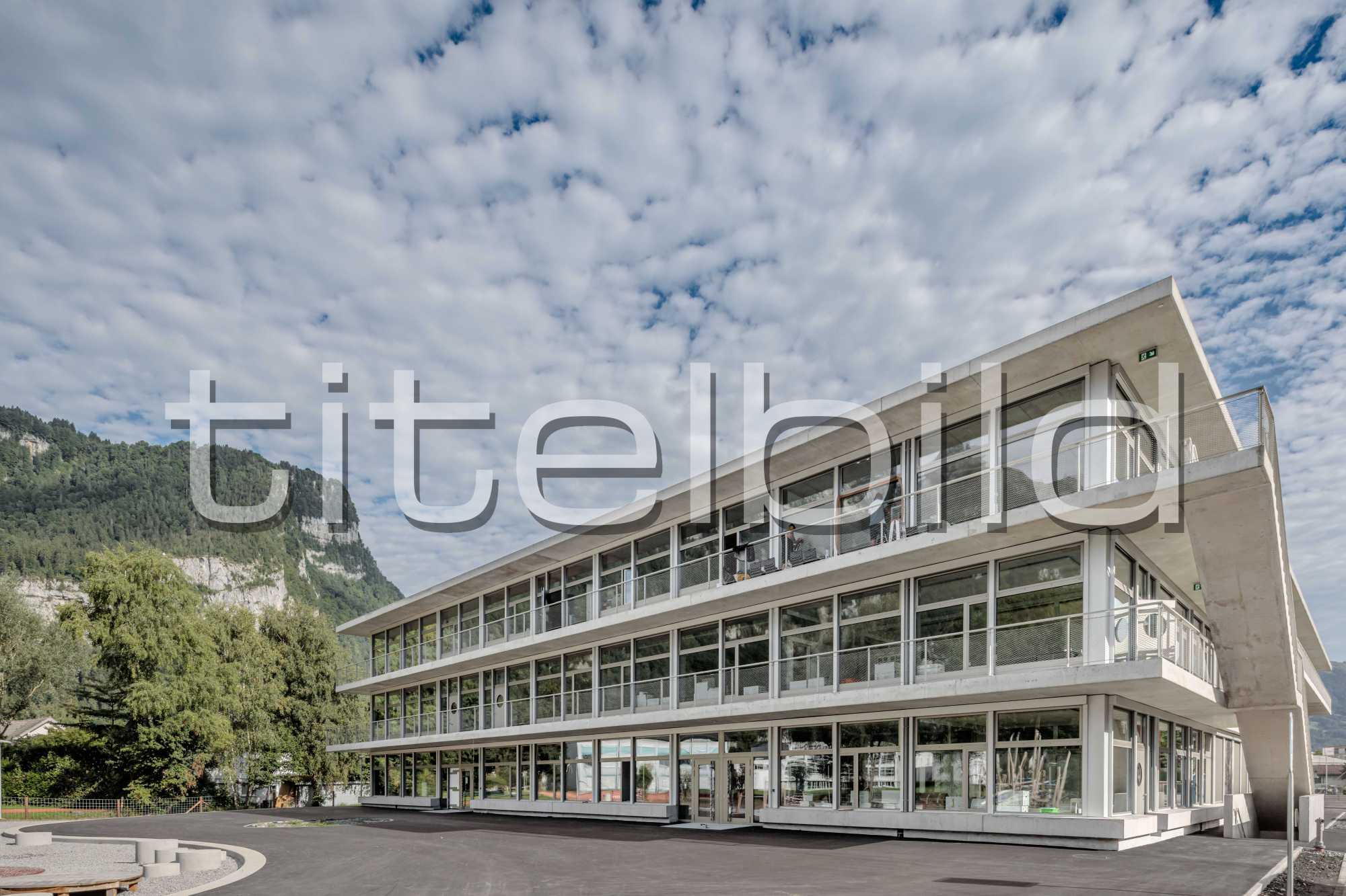 Projektbild-Nr. 0: Neubau Schulhaus Obererlen