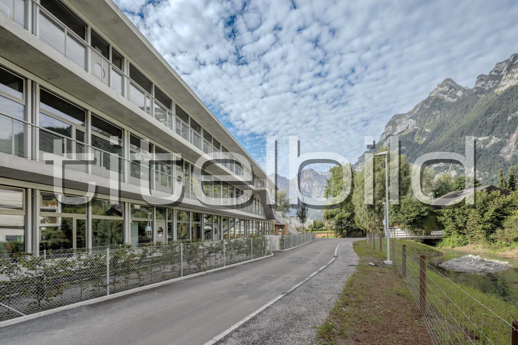 Projektbild-Nr. 2: Neubau Schulhaus Obererlen