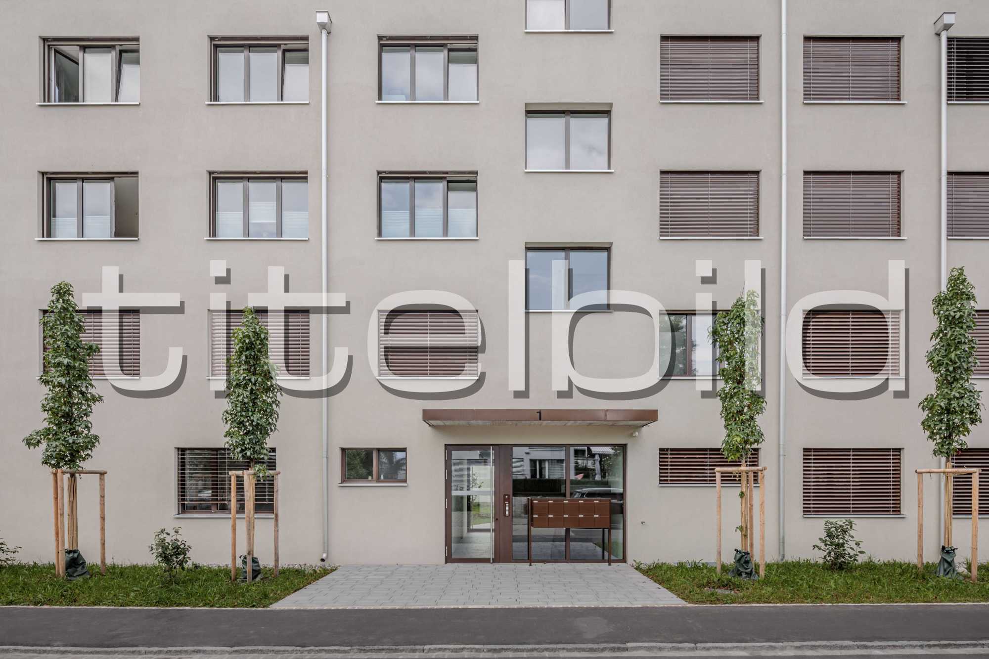 Projektbild-Nr. 1: MFH mit Autoeinstellhalle Egertenstrasse