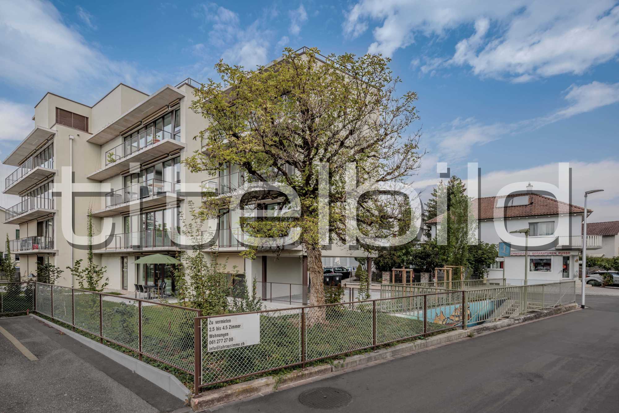 Projektbild-Nr. 2: MFH mit Autoeinstellhalle Egertenstrasse