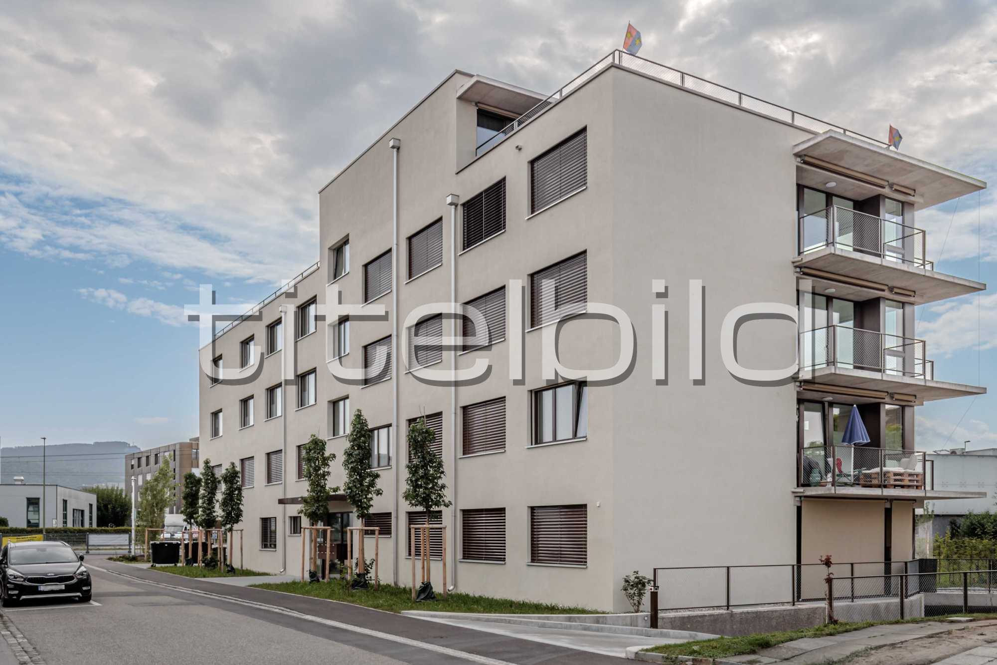 Projektbild-Nr. 3: MFH mit Autoeinstellhalle Egertenstrasse