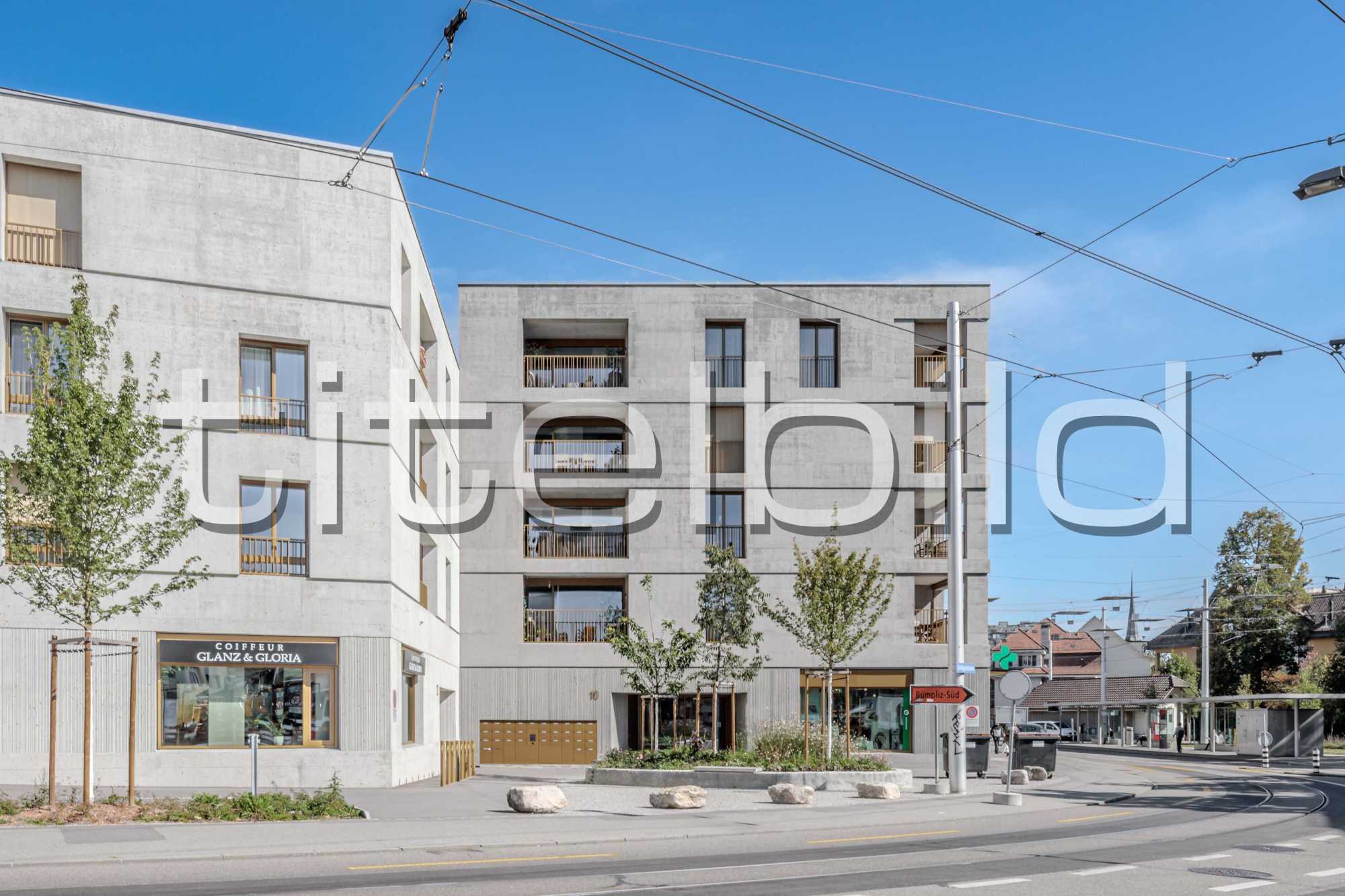 Projektbild-Nr. 1: Neubau Wohn- und Geschäftsgebäude Bümpliz