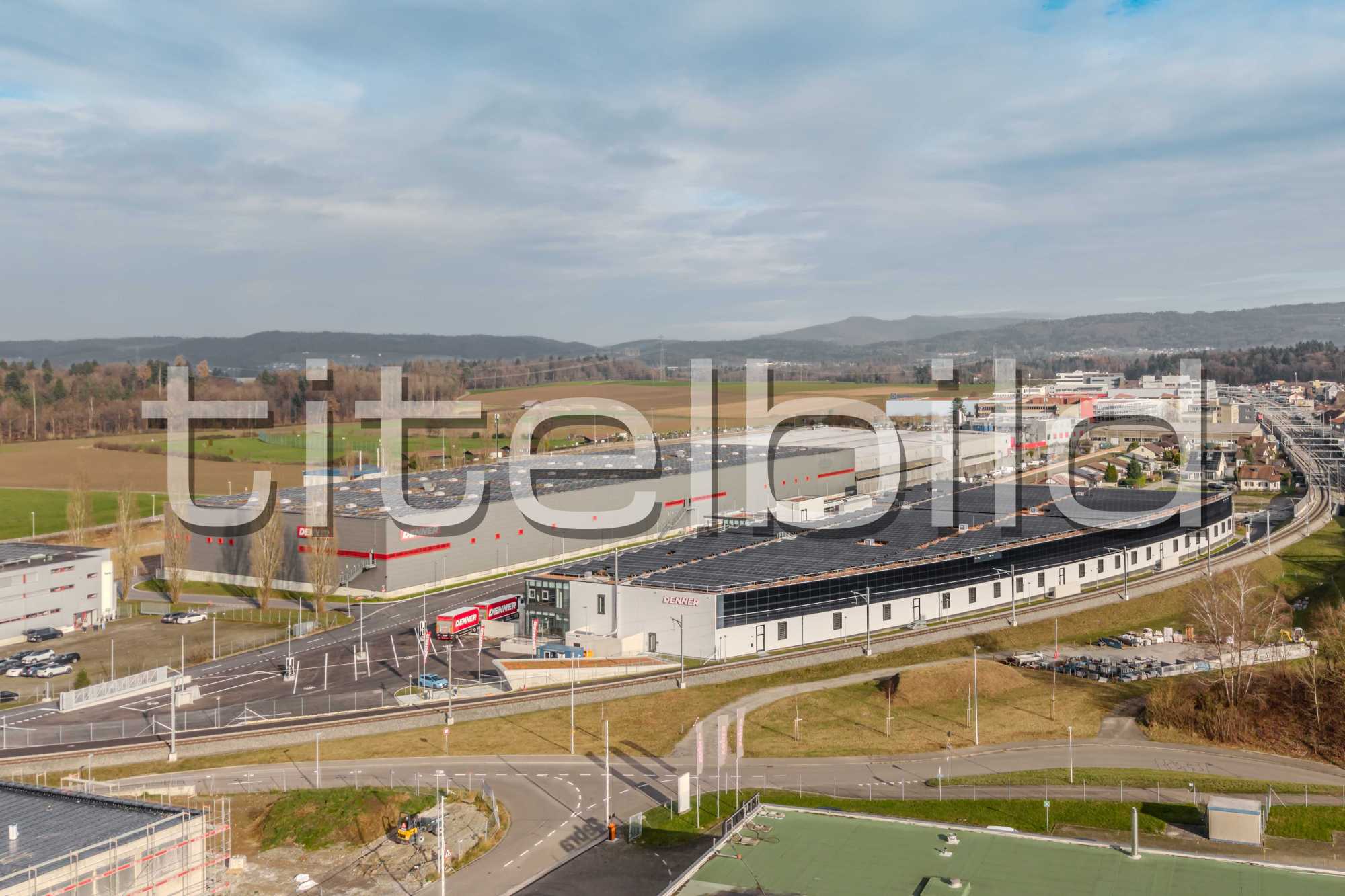Projektbild-Nr. 1: Denner Verteilzentrum Mägenwil