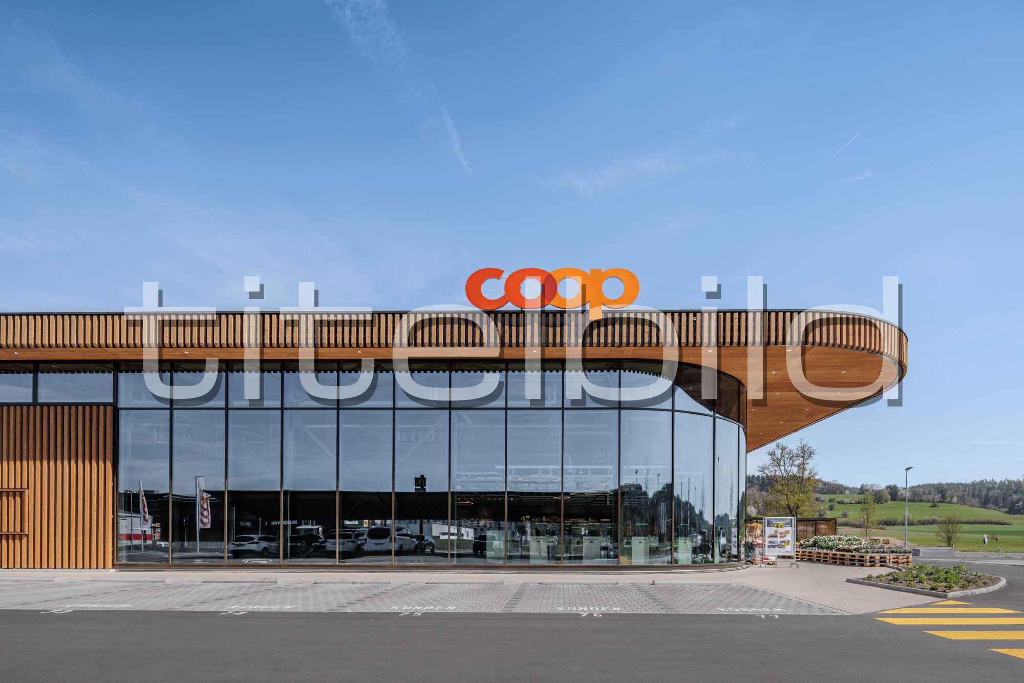 Projektbild-Nr. 2: Neubau Coop Supermarkt Embrach