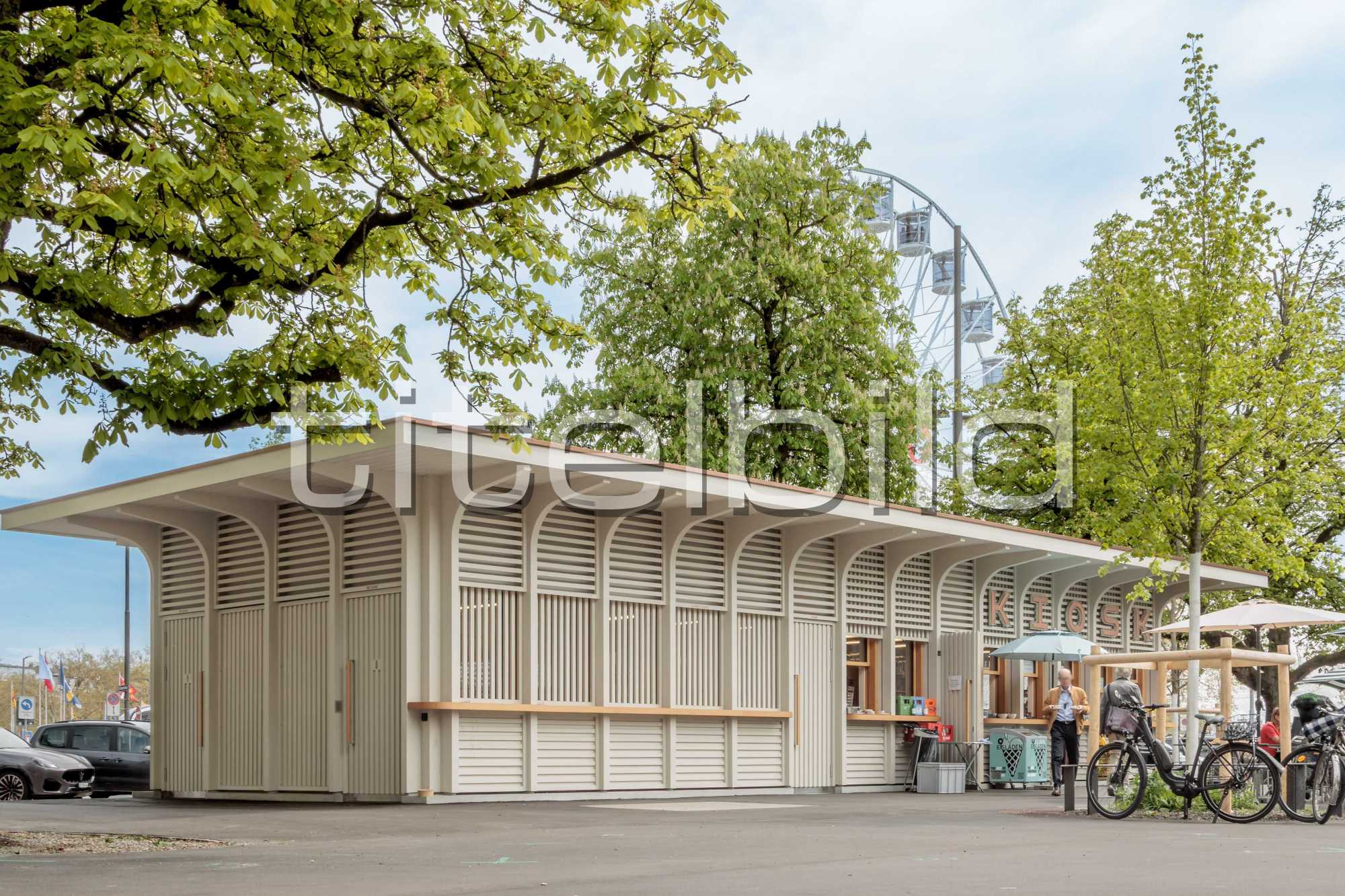 Projektbild-Nr. 1: Gesamterneuerung Kiosk-Stadthausanlage