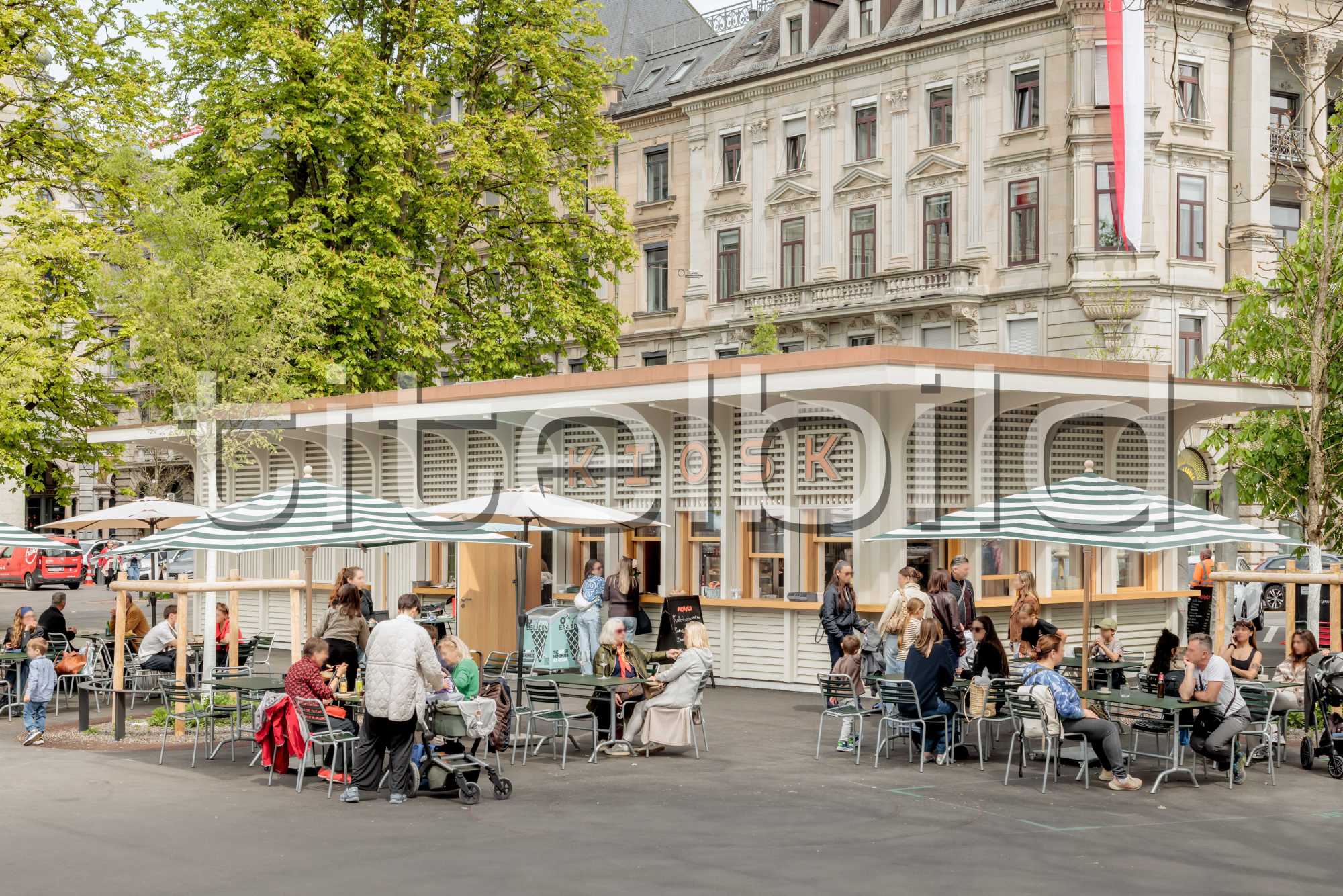 Projektbild-Nr. 2: Gesamterneuerung Kiosk-Stadthausanlage