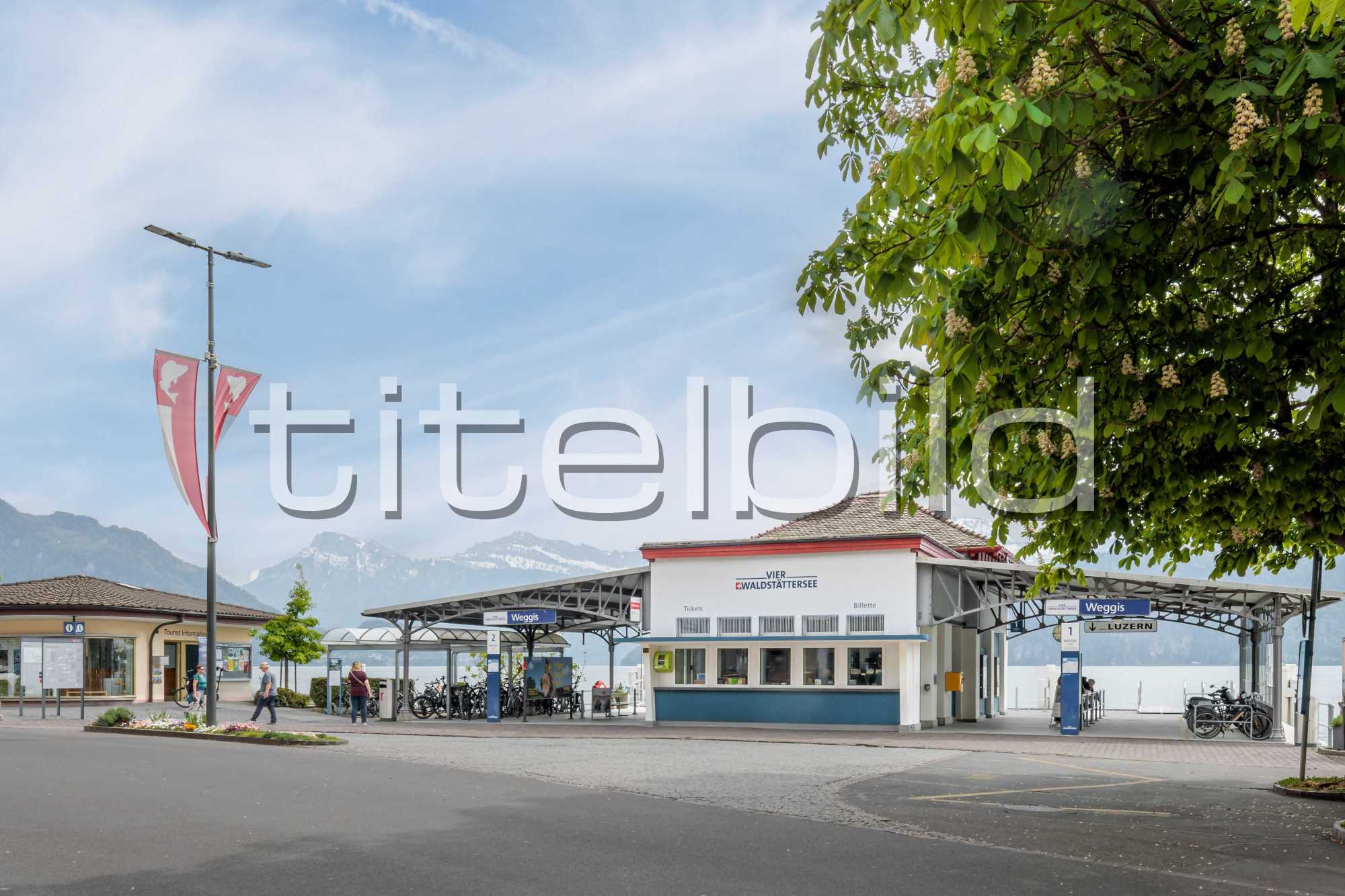 Projektbild-Nr. 1: Sanierung der Schiffsstation Weggis