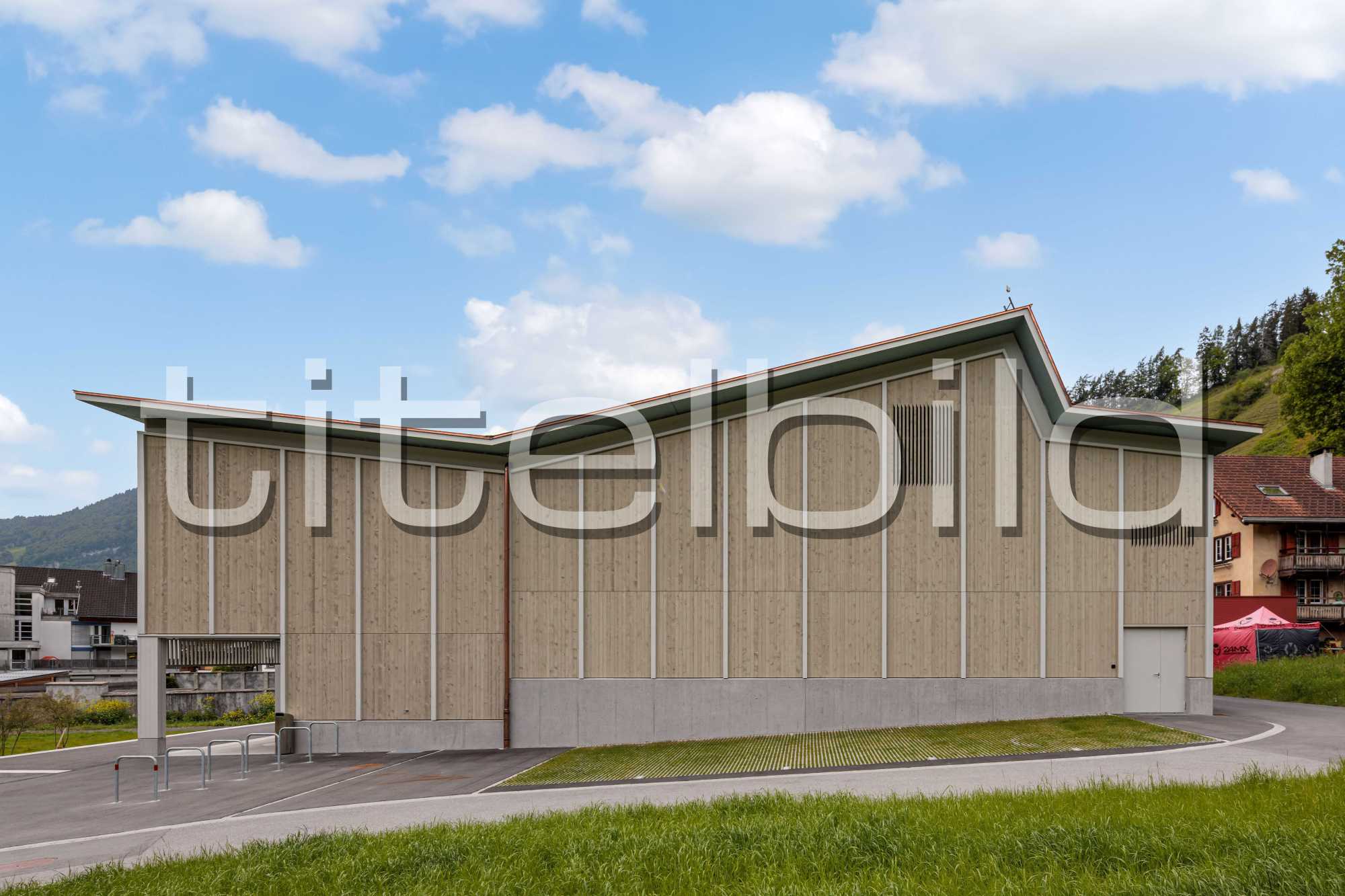 Projektbild-Nr. 3: Mehrzweckhalle der Gemeinde Grüsch