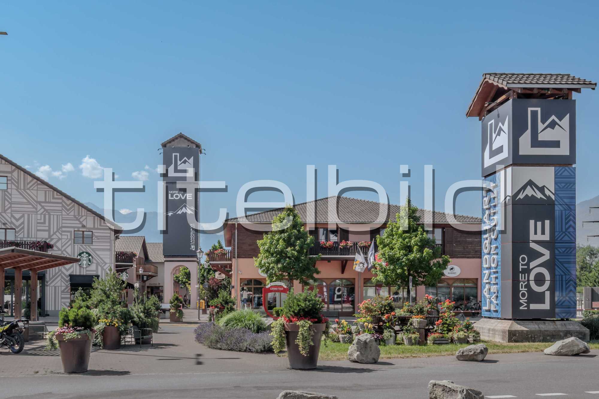 Projektbild-Nr. 5: Fashion Outlet Landquart, Units und Parkhaus