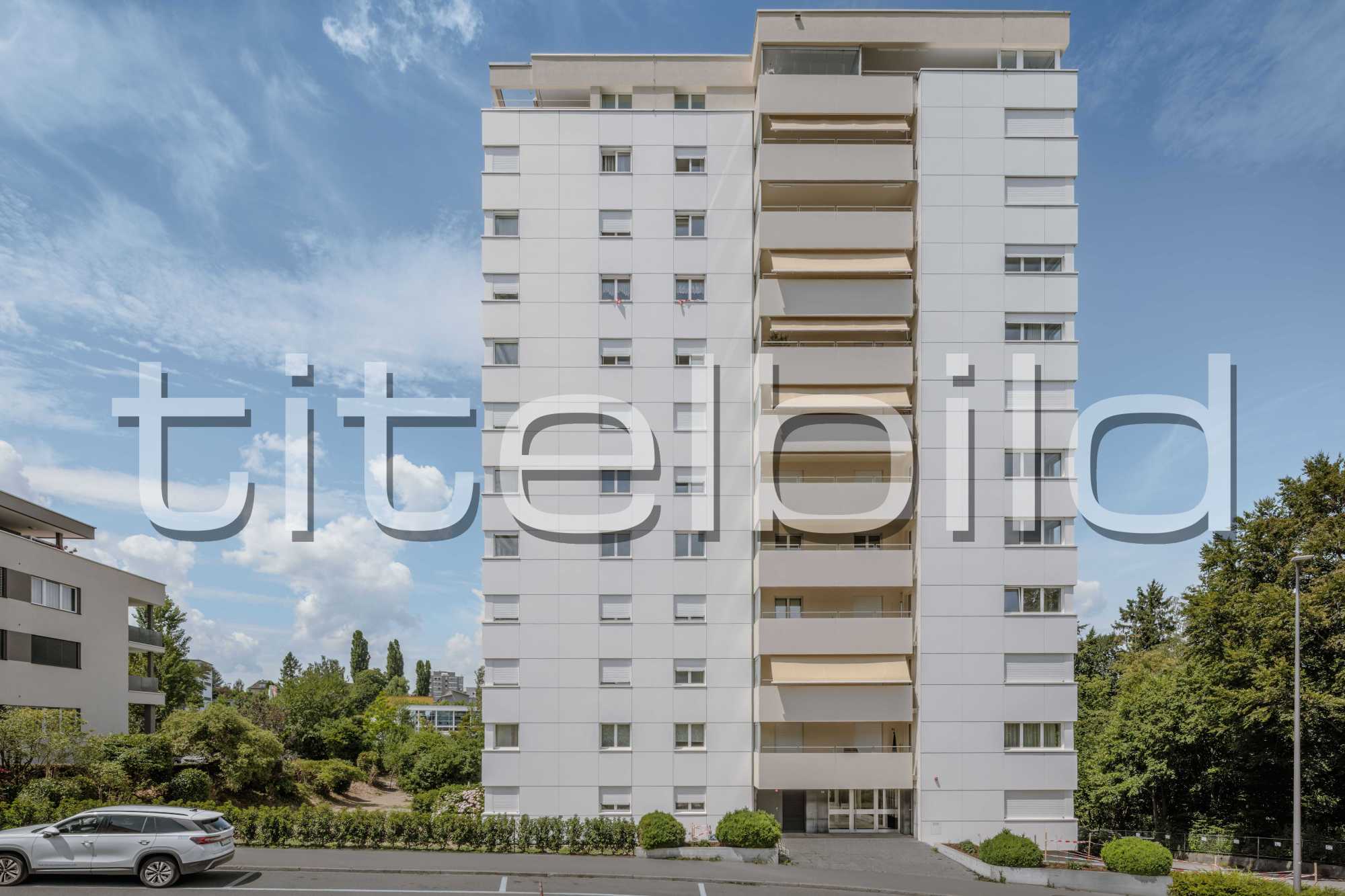 Projektbild-Nr. 1: Sanierung Hochhaus Tscherne