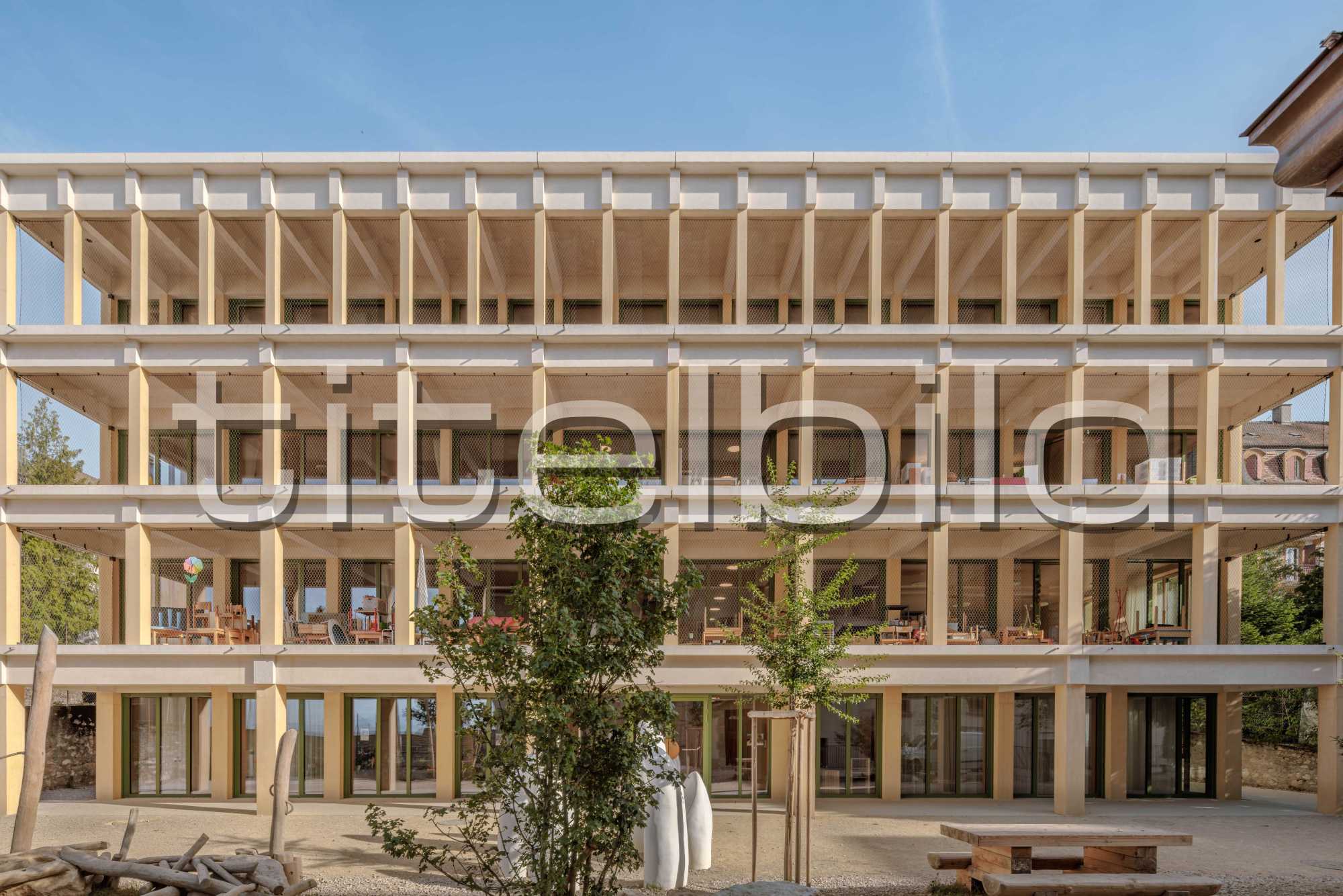 Projektbild-Nr. 0: Nouveaux bâtiments pour le collège des Parcs