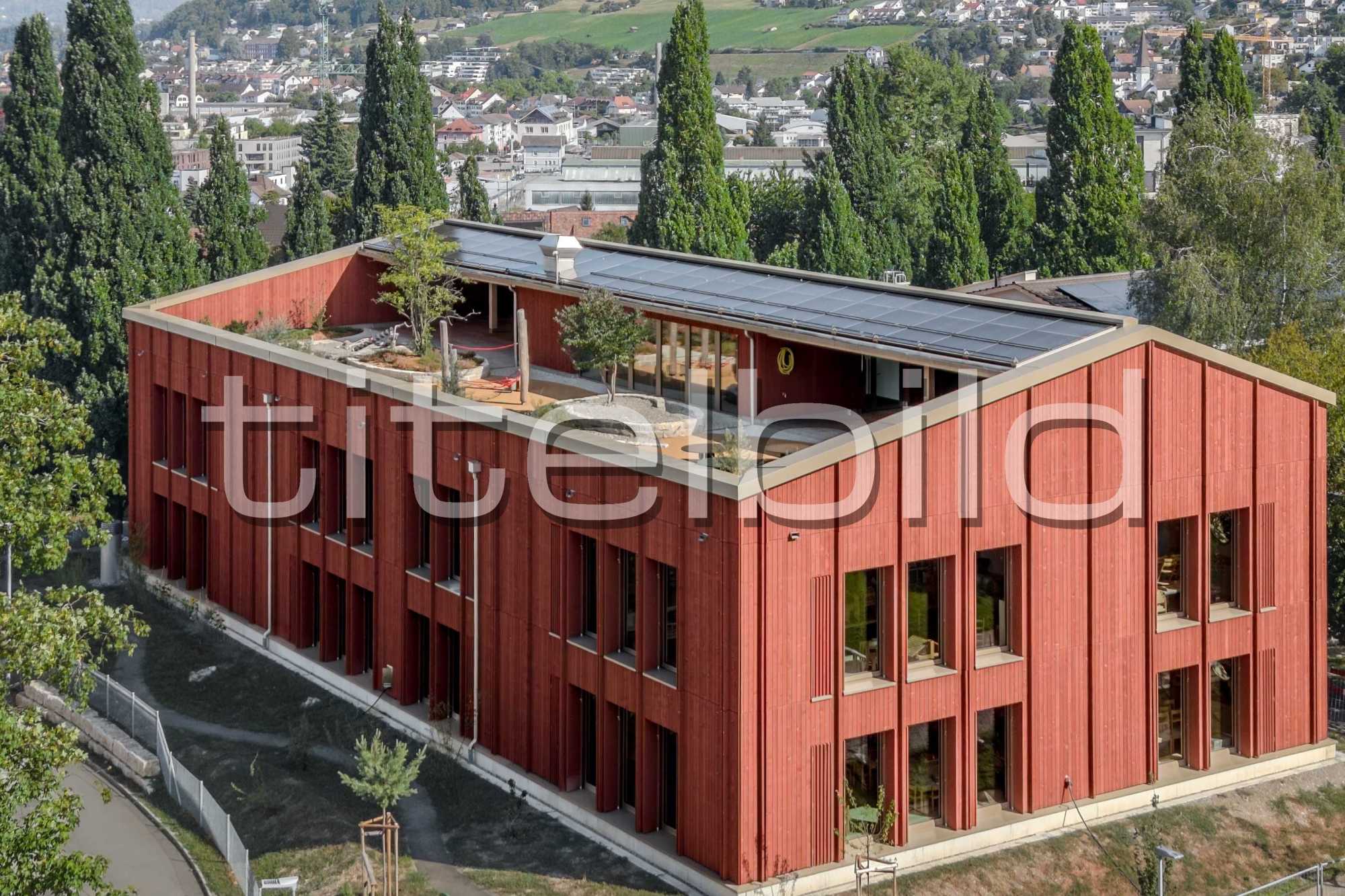 Projektbild-Nr. 0: Neubau Kindergarten und Sanierung Schulhaus Boge