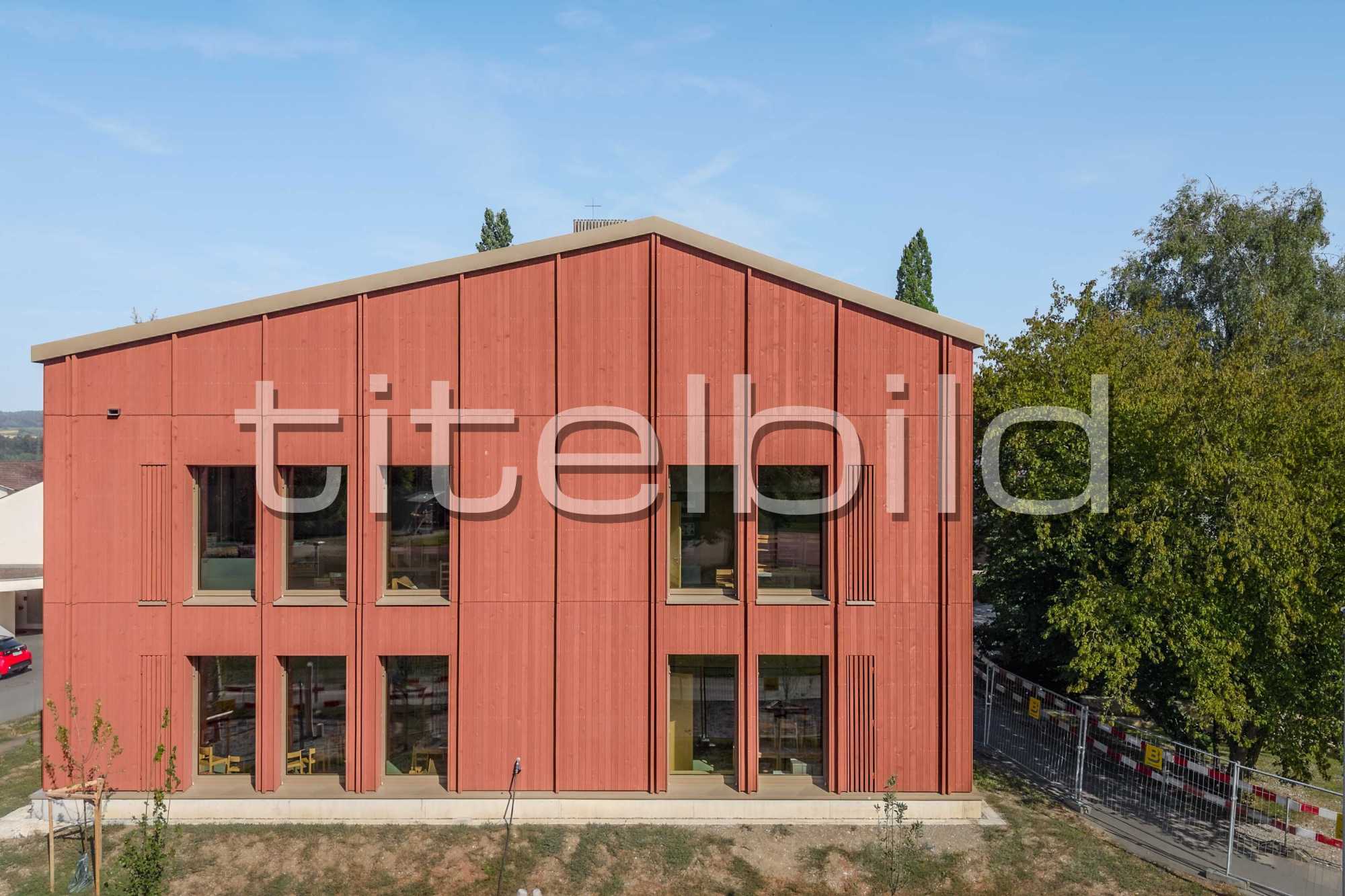 Projektbild-Nr. 4: Neubau Kindergarten und Sanierung Schulhaus Boge